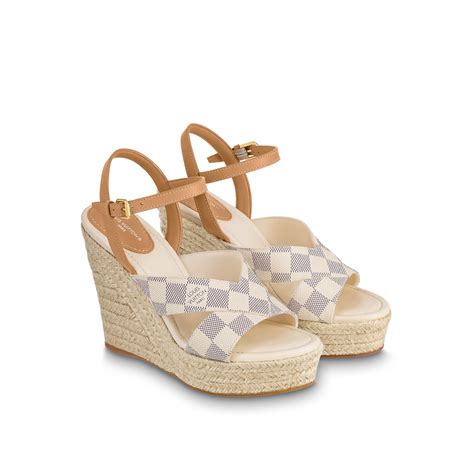 pantolette louis vuitton|louis vuitton wedge sandals.